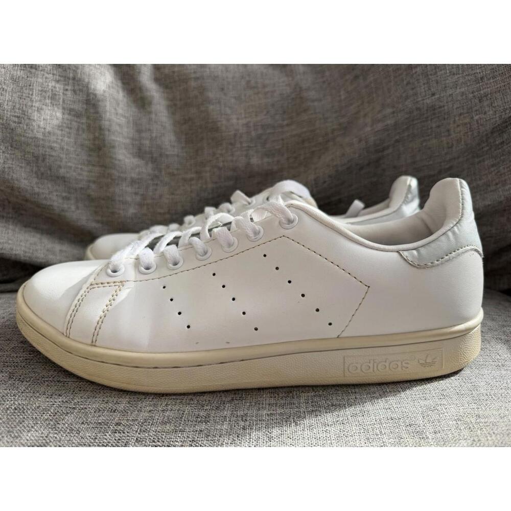 Adidas Stan Smith Sneakers Mens Size 8.5 White Tennis Shoes Trainers - Picture 3 of 8